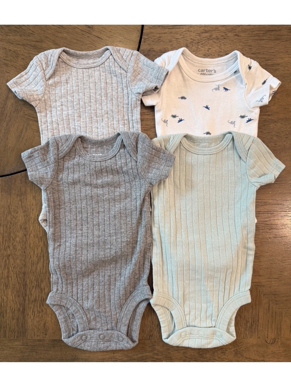 Carter's Newborn Baby Bodysuits 4-Pack